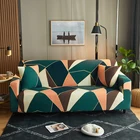 Чехол для дивана, универсальный, эластичный, в скандинавском стиле, с геометрическим принтом