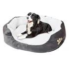 Теплая Флисовая кровать Для собак, щенков, Кошек, домик, плюшевый уютный коврик Для собак, аксессуары Для больших собак, машинка Для Кошек