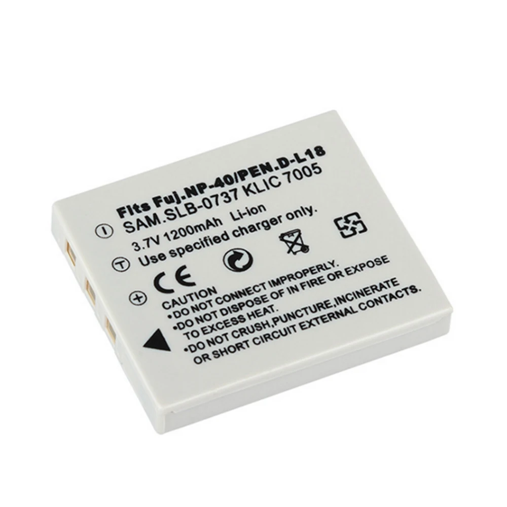 3.7V 1200mAh NP-40 Battery for Fujifilm Fuji FinePix 455 F10 F402 F455 F460 F470 F610 F650 F700 F710 F810 F811 V10 Z1 Zoom Z2 Z3 |