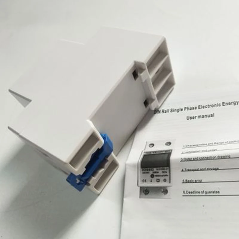 

Electricity Power Energy Meter 1 Phase 2 Wire Energy Meter Watt Meter Analyzer Electricity Monitor Smart Home House Automation