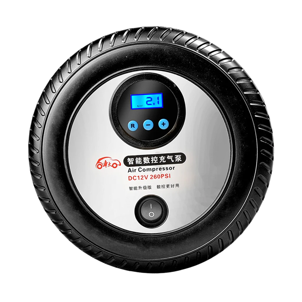 Online Inflador De Neumáticos De Coche, Compresor De Aire, Bomba Portátil, Eléctrico, Digital