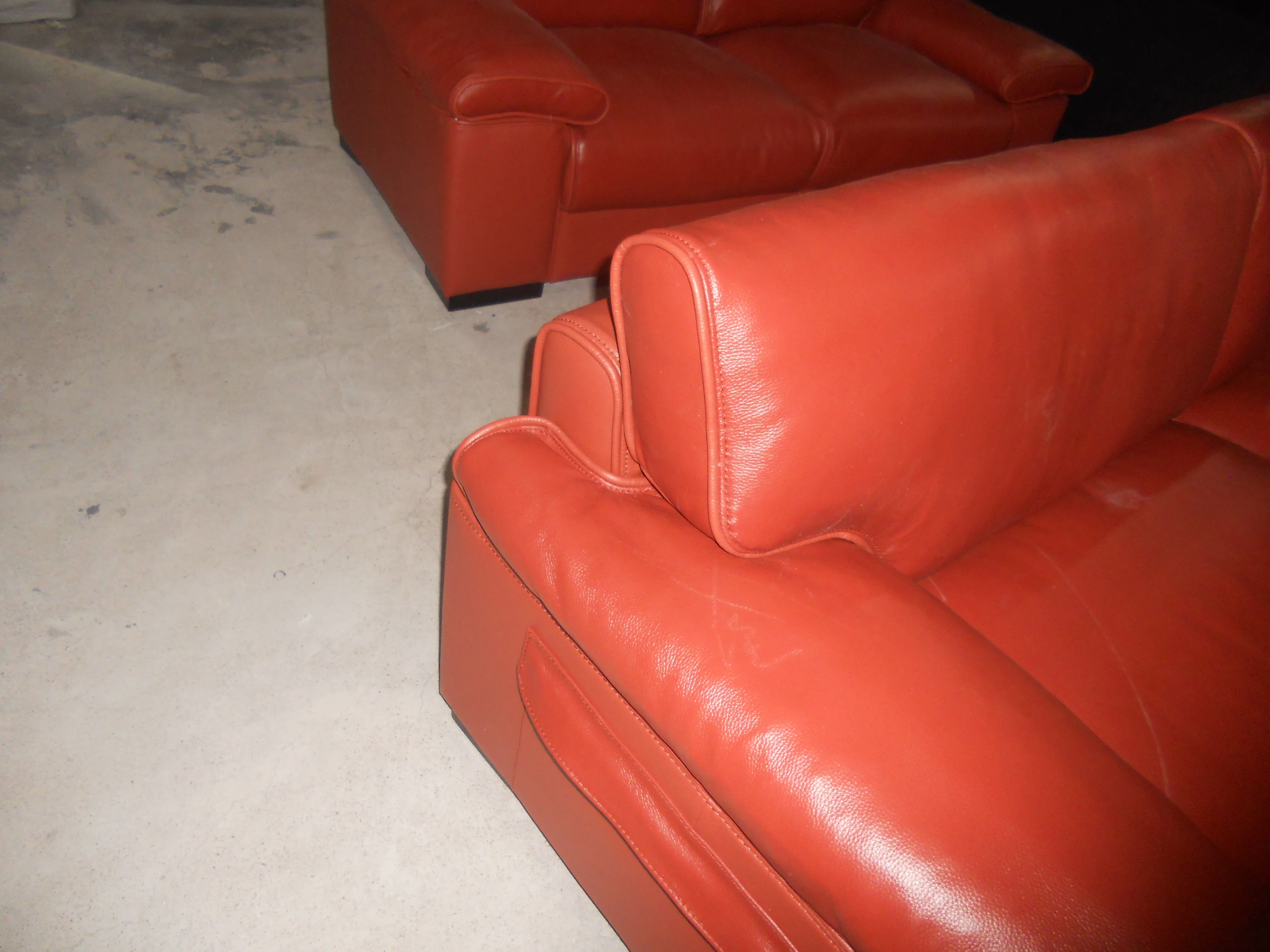 Диван из натуральной кожи Современная Скандинавская мебель для гостиной 1 + 2 3