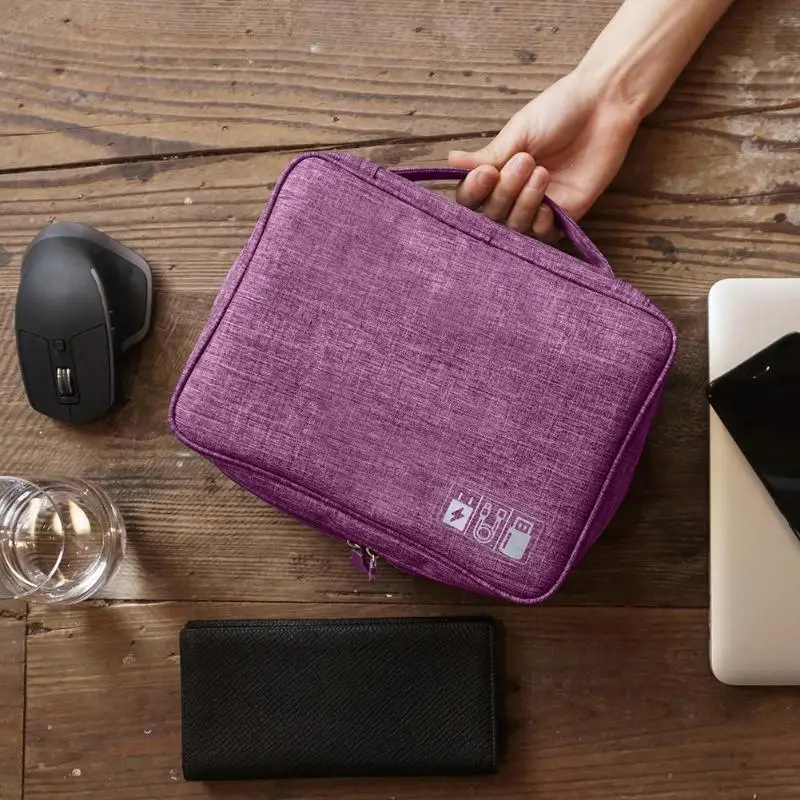 Дорожный шкаф органайзер чехол для наушников сумка хранения Цифровые