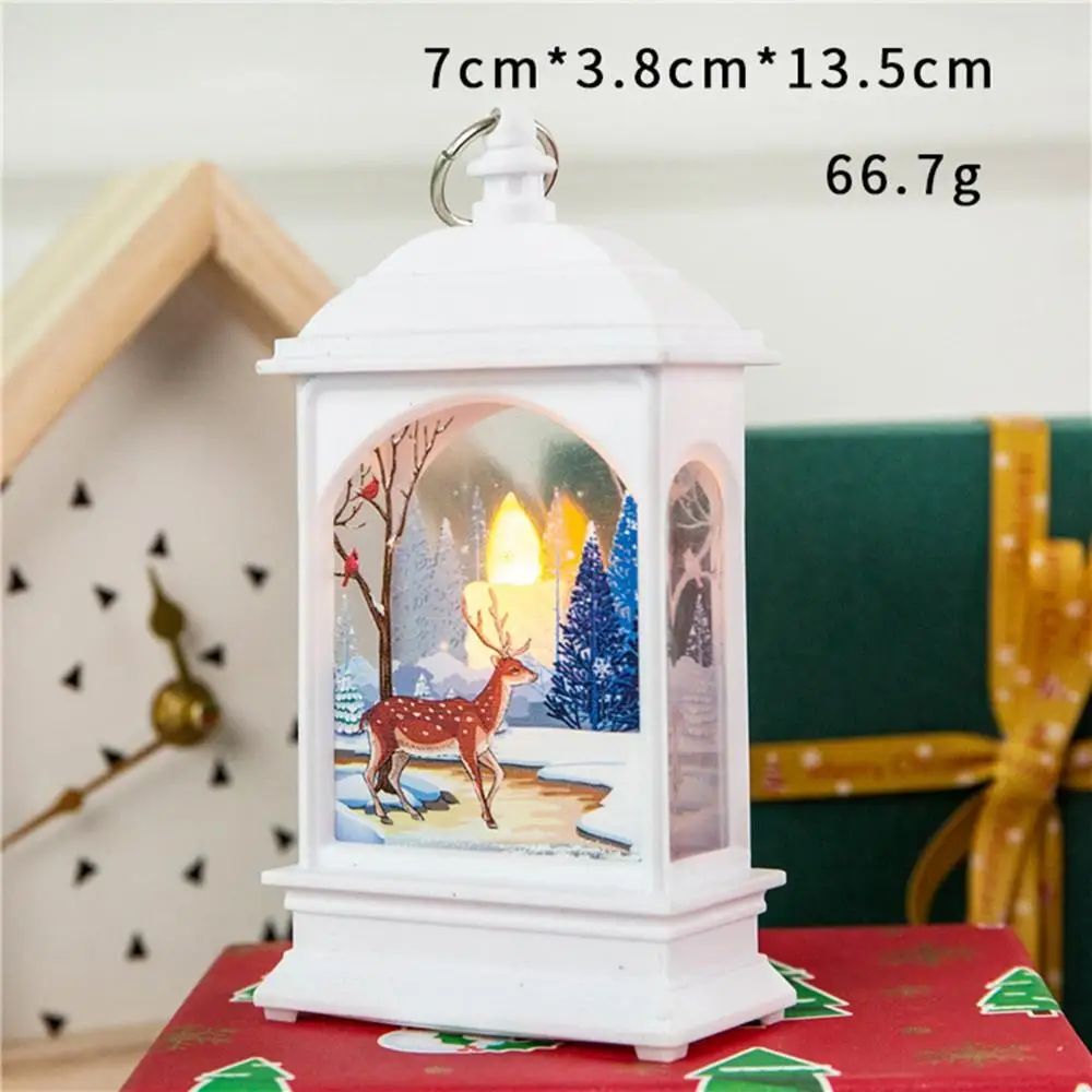 Xmas Light 1 Taoup Merry Christmas светодиодный светильник Санта Клаус Noel Подвески Висячие украшения Рождественское украшение для дома Рождественский акриловый светодиодный светильник - Цвет: Xmas Light 1