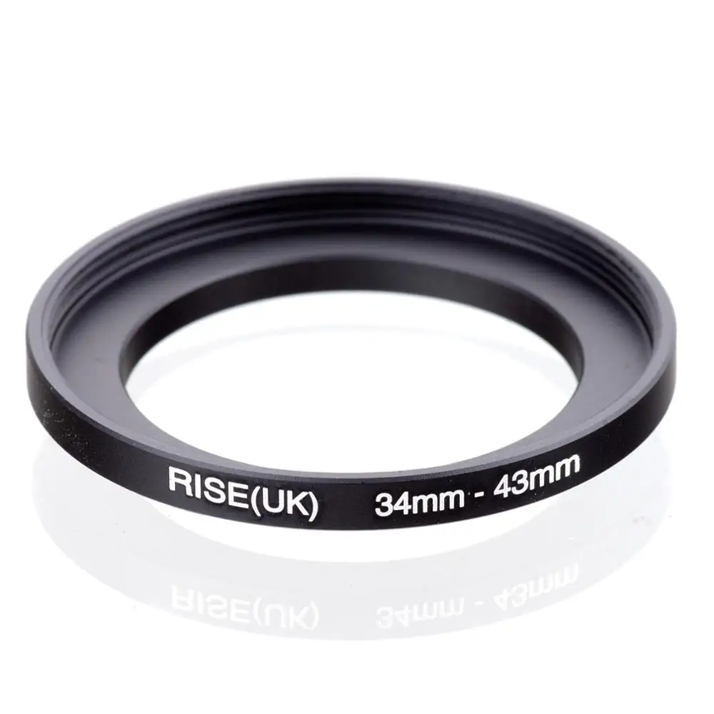 

RISE(UK) 34mm-43mm 34-43 mm 34 to 43 Step up Filter Ring Adapter