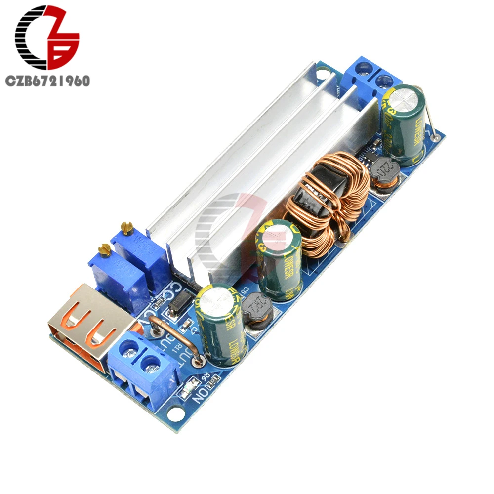 Повышающий преобразователь CC CV 80 Вт с 2 24 В до 3 30 в трансформатор напряжения