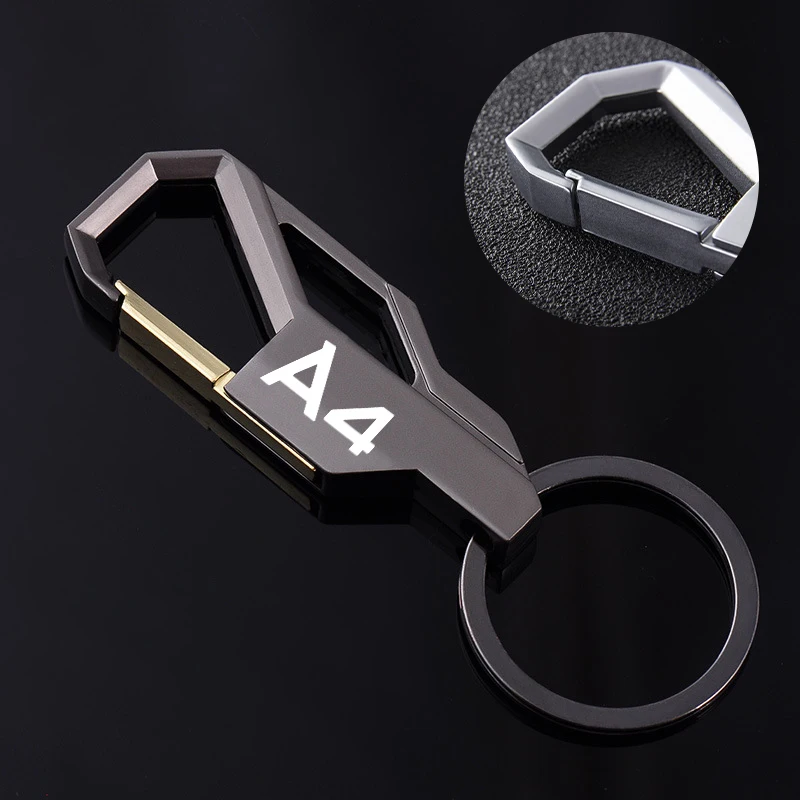Новый металический брелок для ключей с пряжка из металлического сплава талии