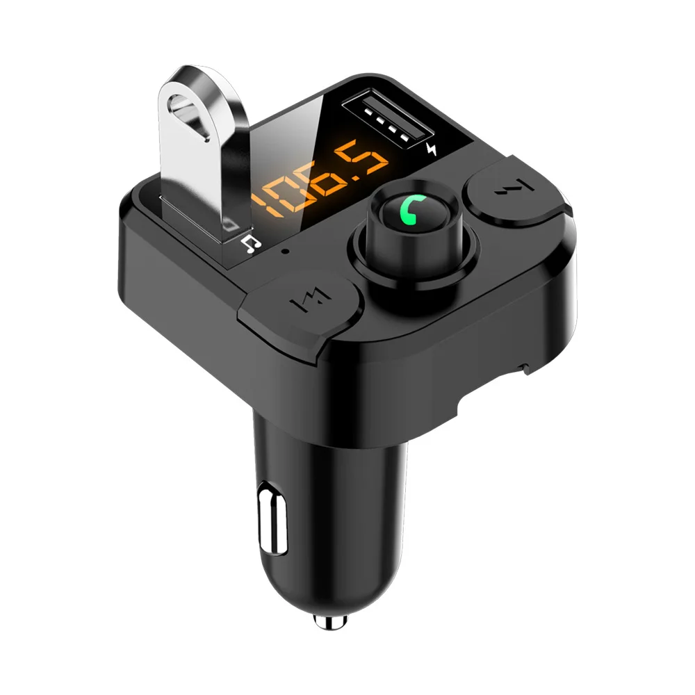 Автомобильный MP3 плеер двойной USB Автомобильное зарядное устройство с fm