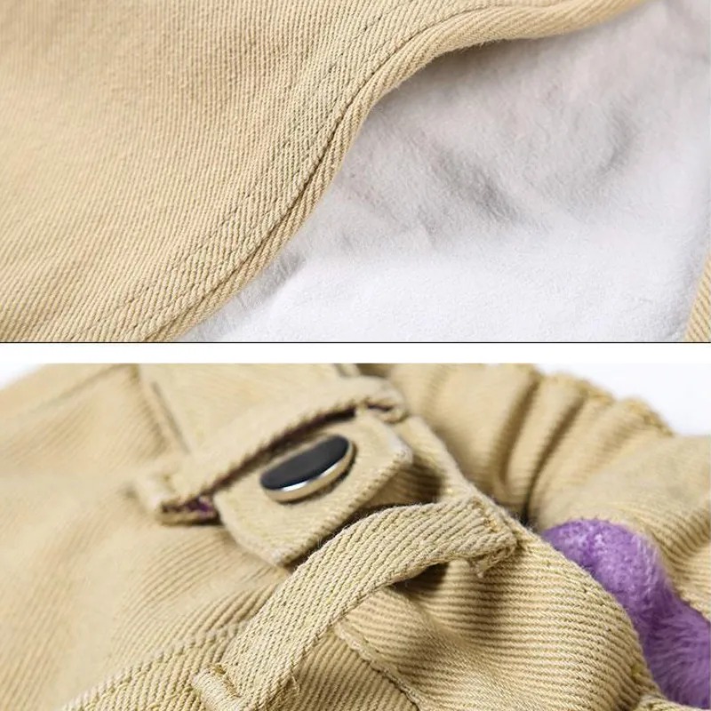 

Harem Jeans Women Thickening Plus Velvet Trousers Womens Elastic Waist All-match Bottoms Korean Style Lesure Loose 2XL Fashion