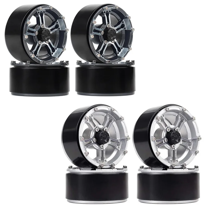 

Ступица обода колеса с 5 спицами, 171, г/шт., сплав тяжелых металлов, 1,9, Beadlock для 1/10 RC Гусеничный осевой SCX10 90046 AXI03007