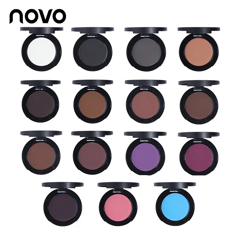 Шелковистые профессиональные одноцветные матовые тени для век палитра макияж