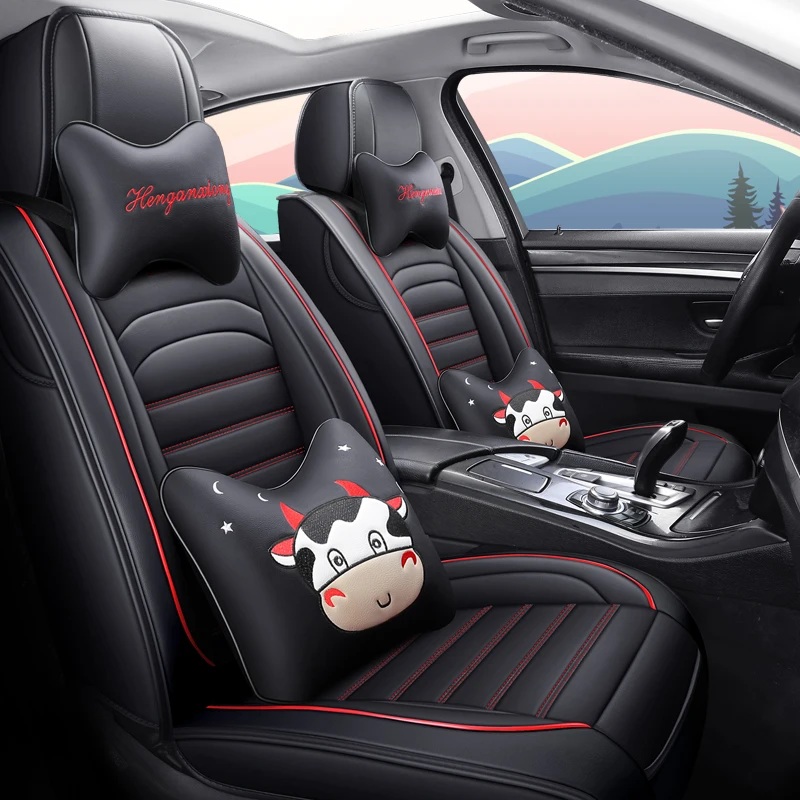 Пленка с полным покрытием из эко кожи авто чехлы сидений искусственной для