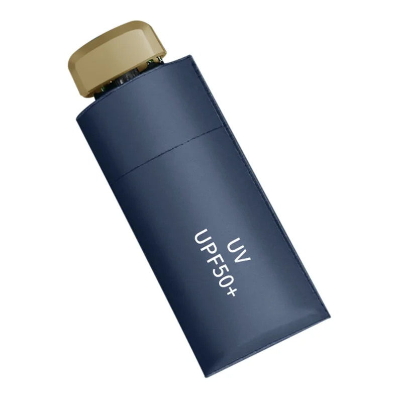 Зонт от солнца УФ складной зонт Женский дождя двойного назначения компактный