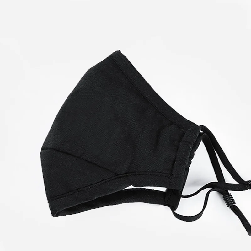 Маска хлопковая многоразовая для защиты от пыли PM2.5 с фильтром из