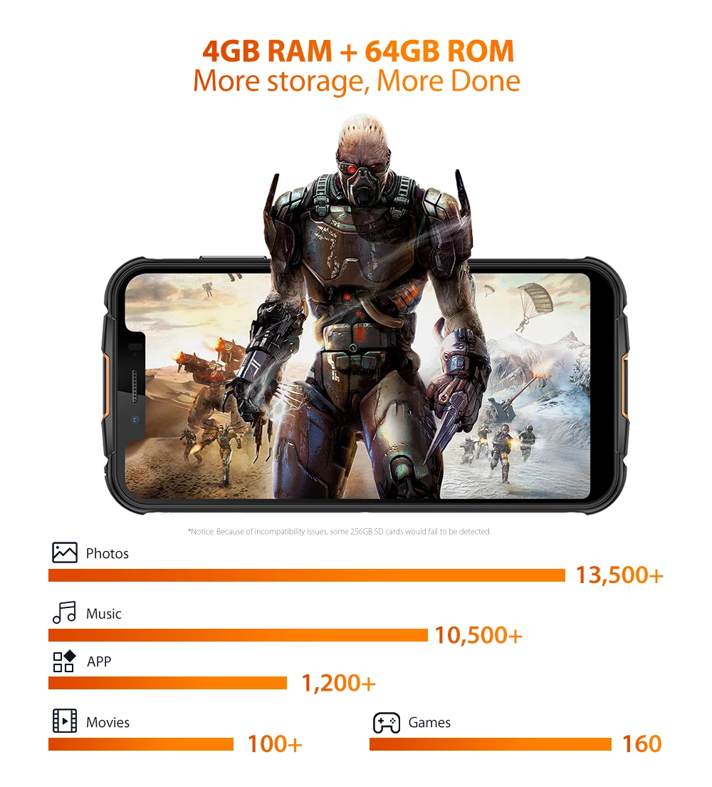 Ulefone Armor 5S NFC прочный мобильный телефон Android 9,0 4G LTE смартфон 4 Гб+ 64 Гб Беспроводная зарядка Водонепроницаемый IP68 MT6763 Otca-core