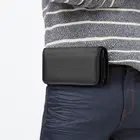 Горизонтальный нейлоновый чехол для мобильного телефона с петлей и ремнем