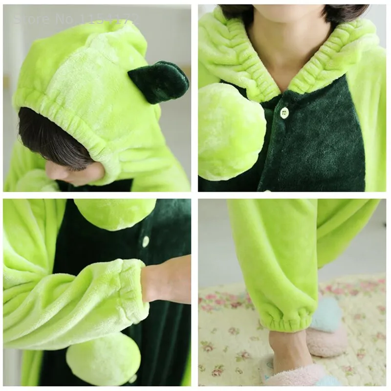 Кигуруми пиан мультфильм Животные пижамы костюм косплей взрослые КОМБИНЕЗОНЫ