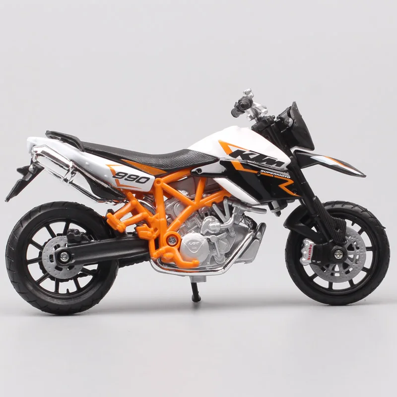 1/18 масштаб Классический Маленький bburago KTM 990 Supermoto R велосипед duke Diecasts& игрушечные транспортные средства Мотоцикл модель маленьких мальчиков thumbnails