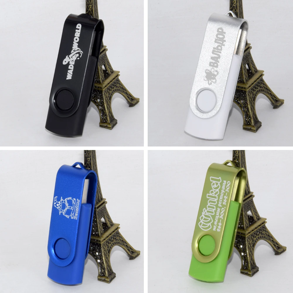Флеш-накопитель usb в металлическом корпусе 50 шт./лот 128 ГБ 64 32 16 8 4 Гб | Компьютеры и