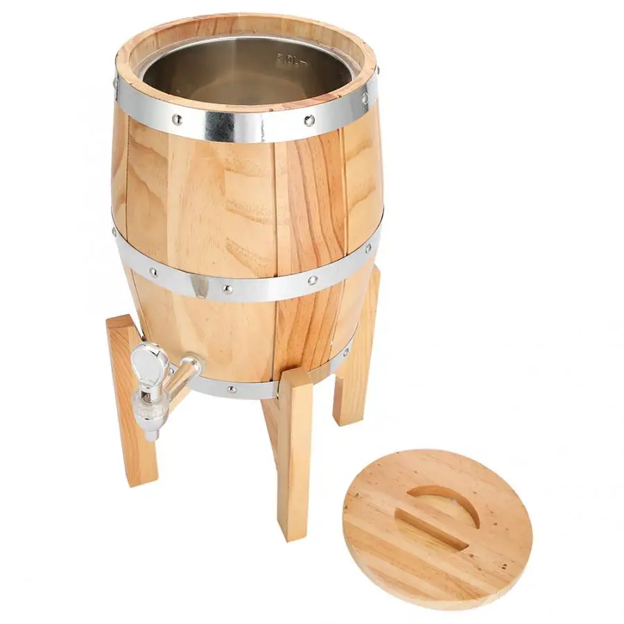 Инструменты для изготовления вина корпус из нержавеющей стали Дубовая древесина
