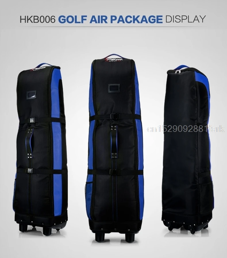 PGM складная сумка для гольфа Толстая с нижним шасси и колесами большая емкость