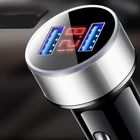 3.1A двойной USB аксессуары для автомобильного зарядного устройства для Jaguar XF XJ XJS XK S-TYPE X-TYPE XJ8 XJL XJ6 XKR XK8 XJS X320 X308