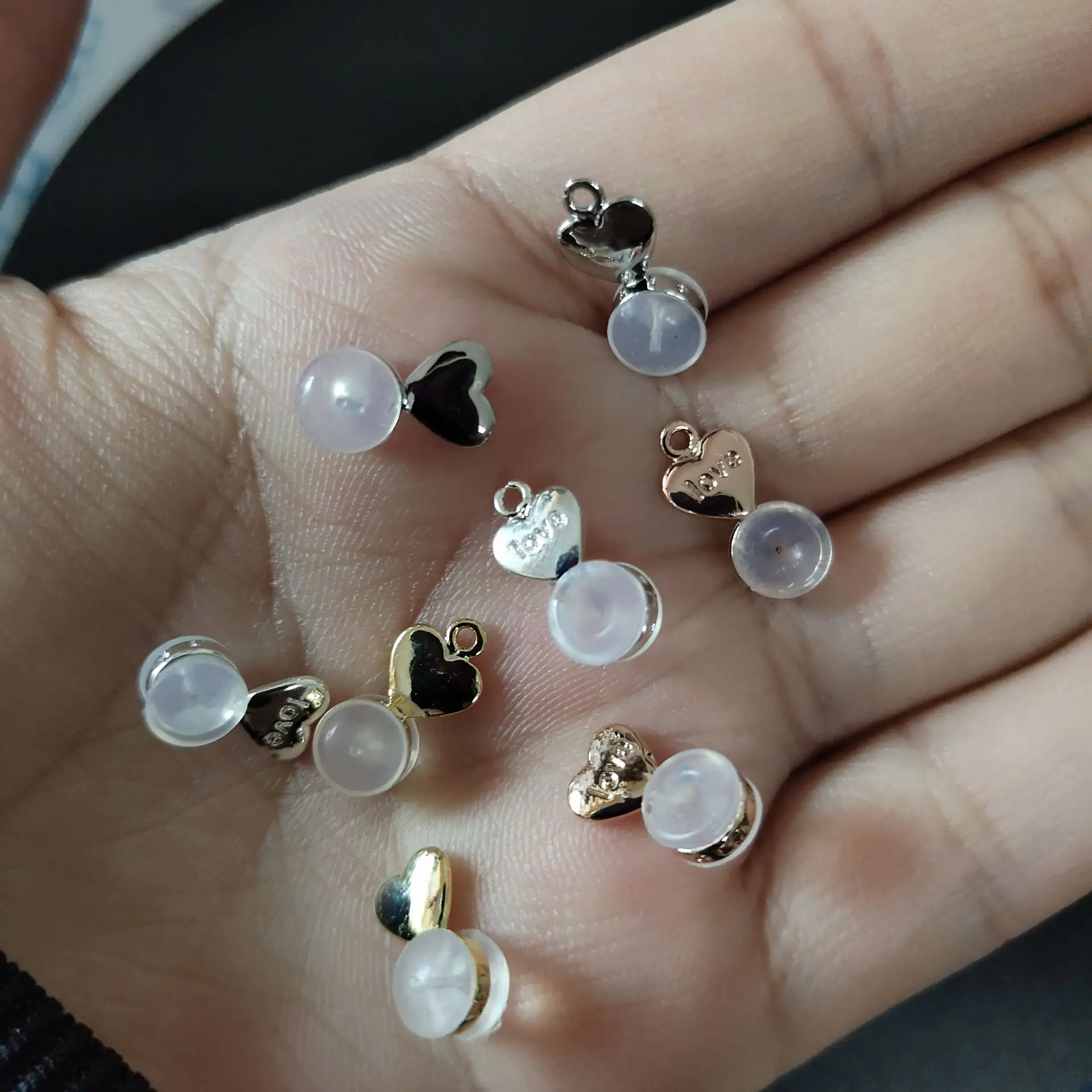 Набор серег-подвесок в форме сердца подставки для сережек подходят всех цвет