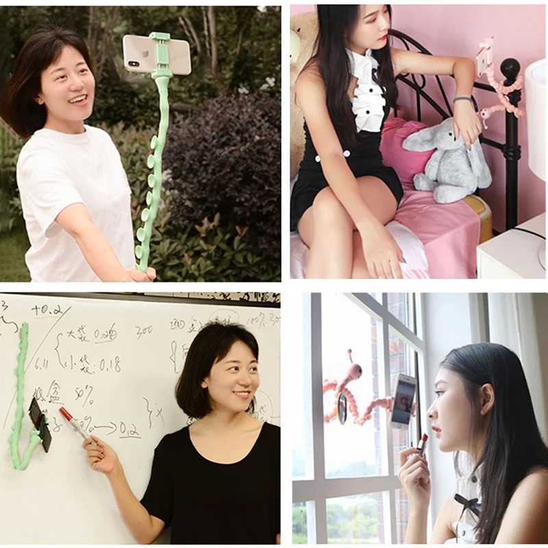 Мультфильм милый ленивый мобильный телефон кронштейн на присоске