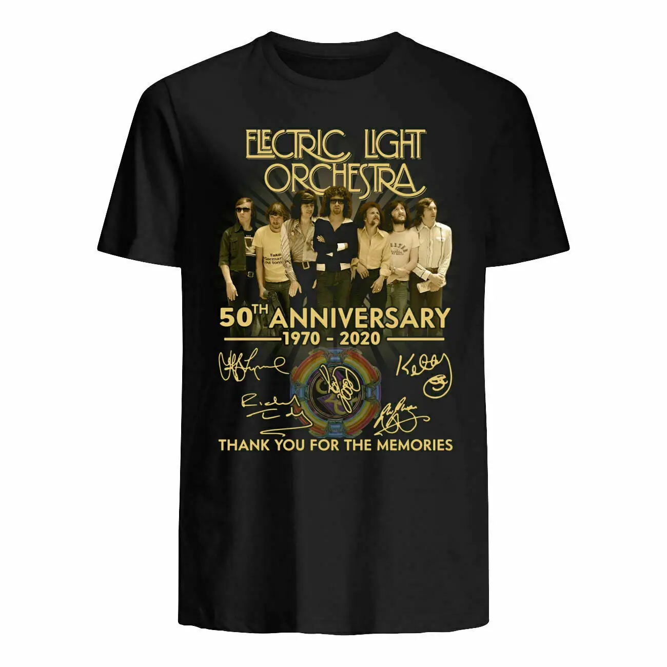 

Электрисветильник футболка с эмблемой Elo 50-го юбилея 1970 2020