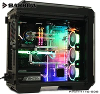 barrow acrylic board water channel solution kit use for tt view 71 tgtg rgb case for cpu and gpu block instead reservoir
