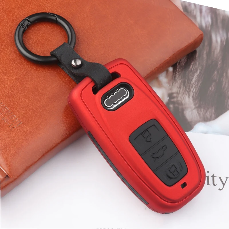 New Carbon fiber ABS Matte Car Key Cover Case For Audi A1 A3 A4 A5 A6 A7 A8 Quattro Q3 Q5 Q7 2009 2010 2011 2012 2013 2014 2015 |
