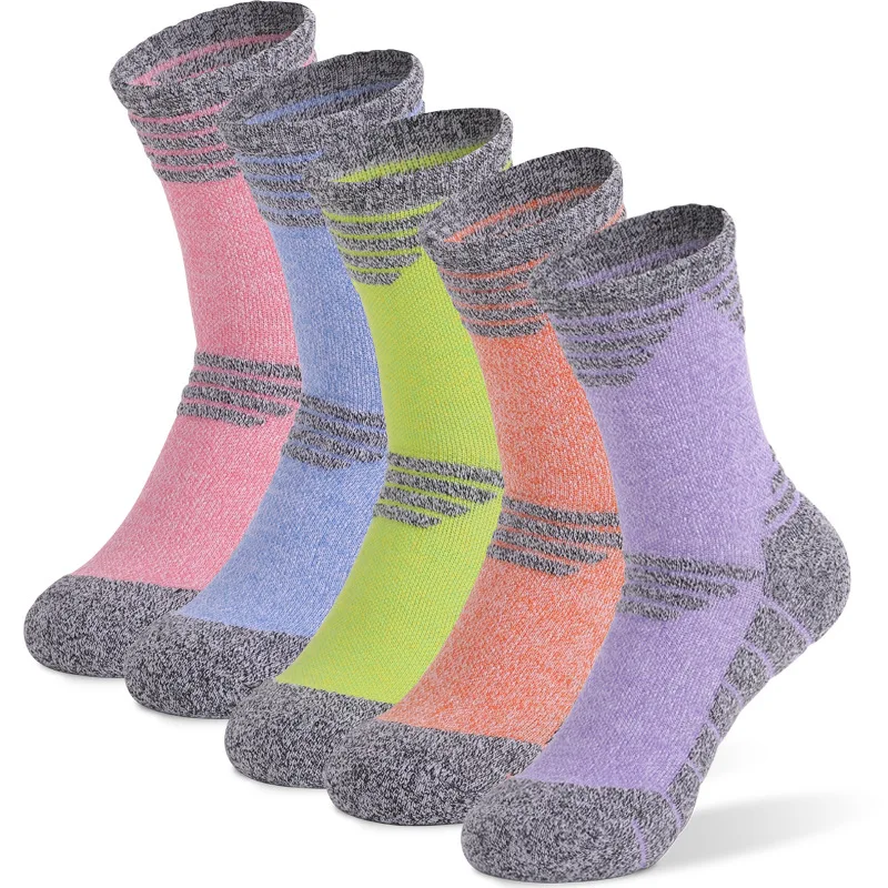 

New High Quality Thicker Women Running Socks Breathable Warm Cotton Wicking Sweat Climbing Hiking Outdoor Sports Socks