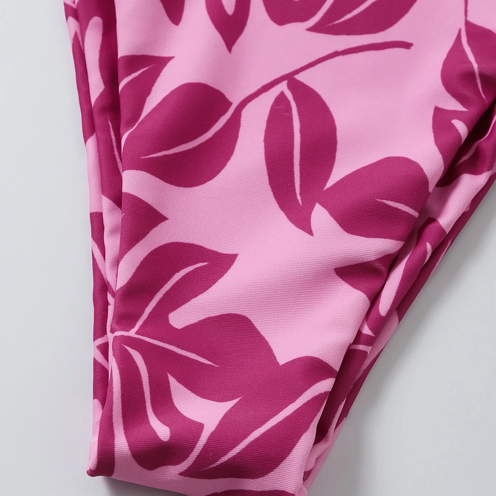 

Women Sexy Floral Print Push-Up Padded Bra Strappy Bandage Bikini Set Swimsuit Swimwear Women 2021 Summer Beach Bathing Suit