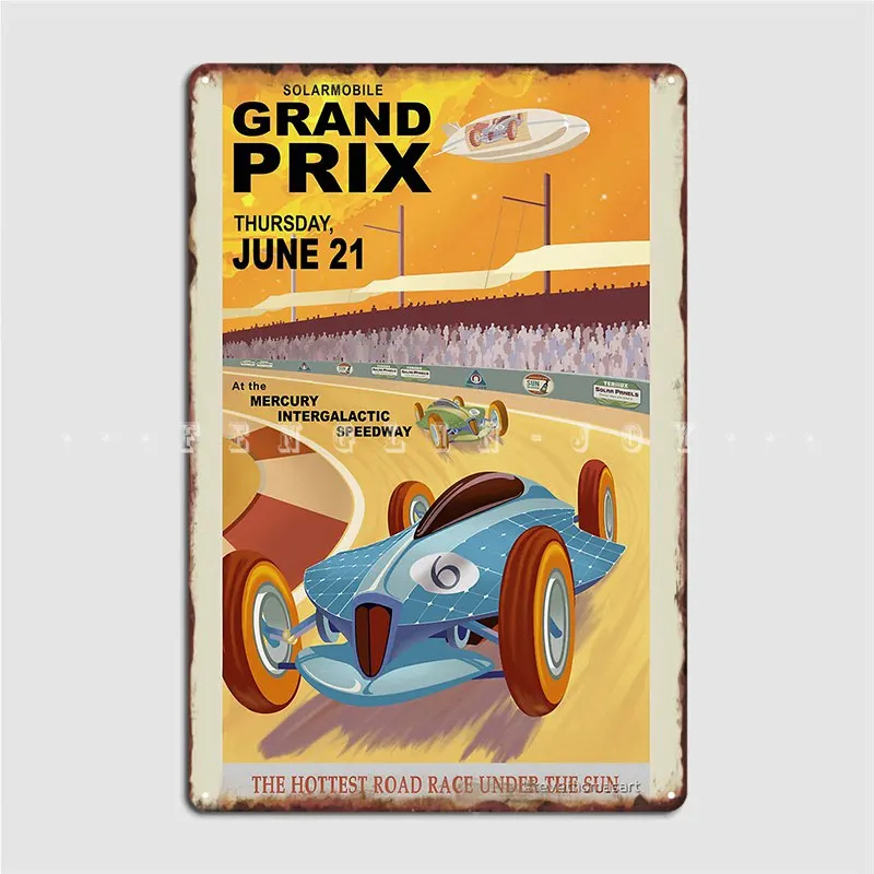 Дорожный металлический плакат ртуть постер для клувечерние украшение гаража на