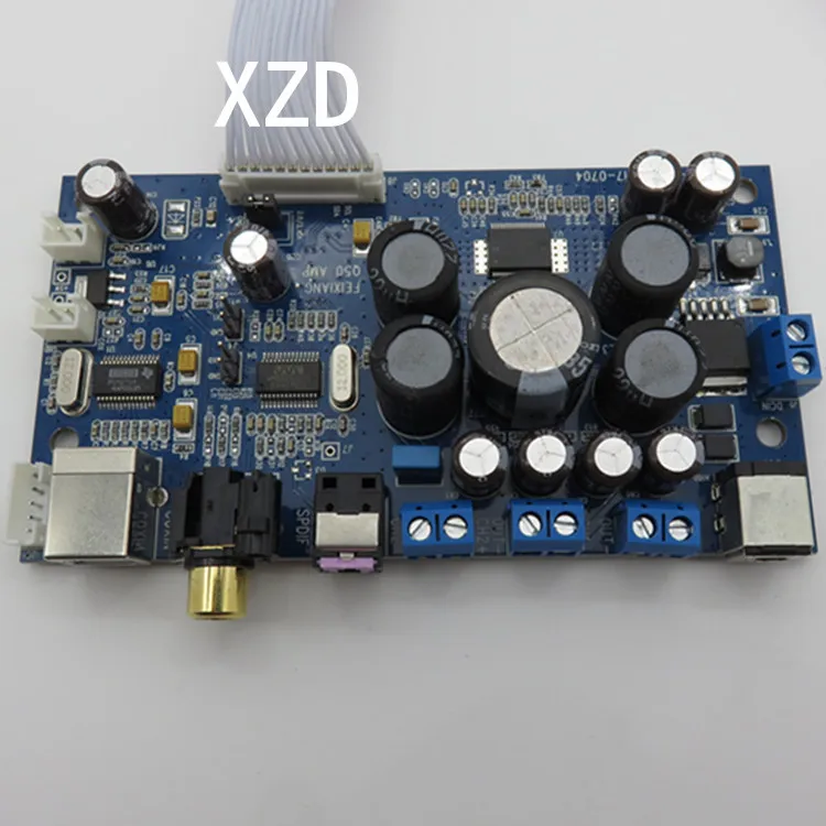 

Плата цифрового усилителя мощности Sta350 с коаксиальным волокном, USB-вход поддерживает режим 2,1/2,0