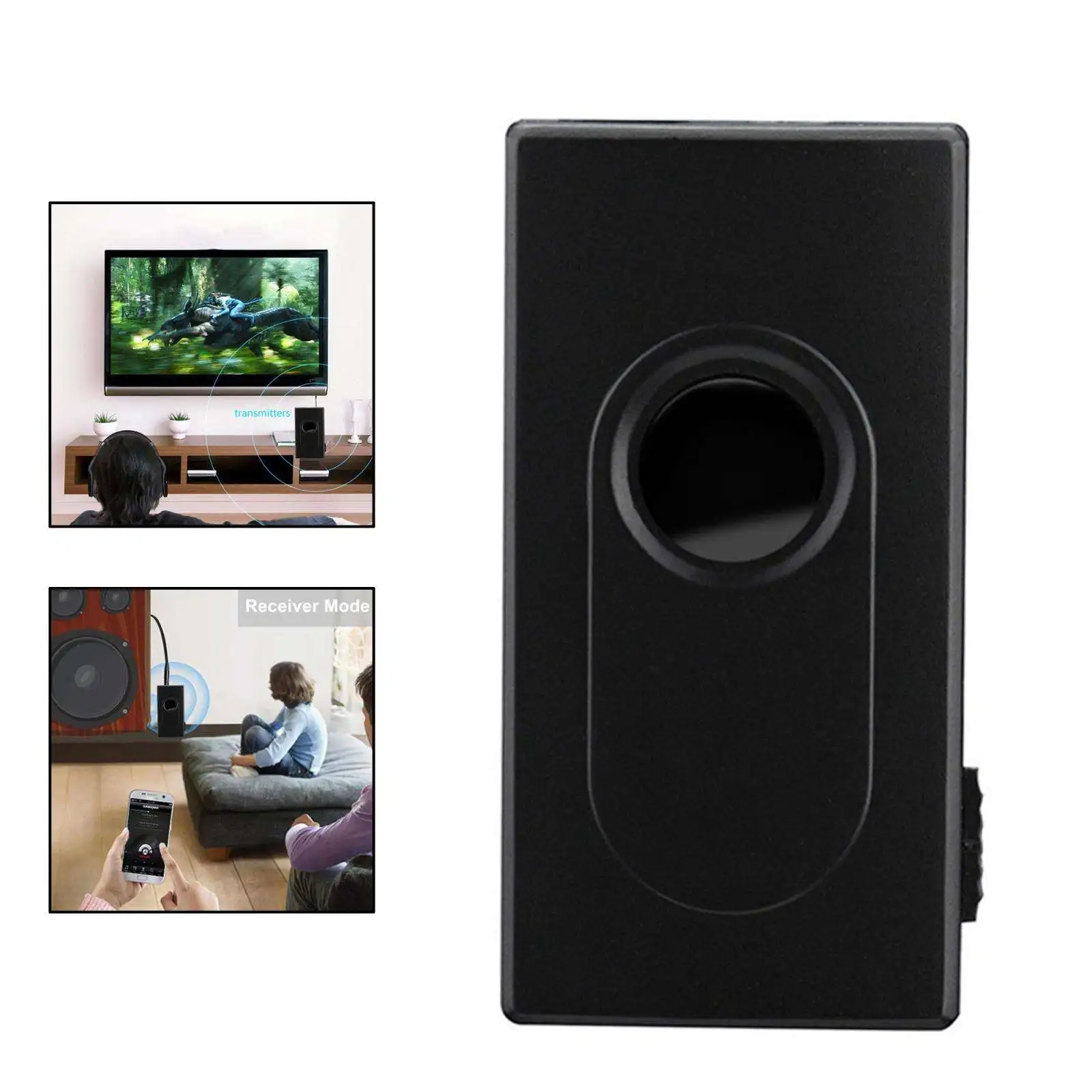 

2 In 1 Car Bluetooth Receiver Transmitter Adapter Audio Bluetooth Transmitter Multimedia Wireless Audio Converter