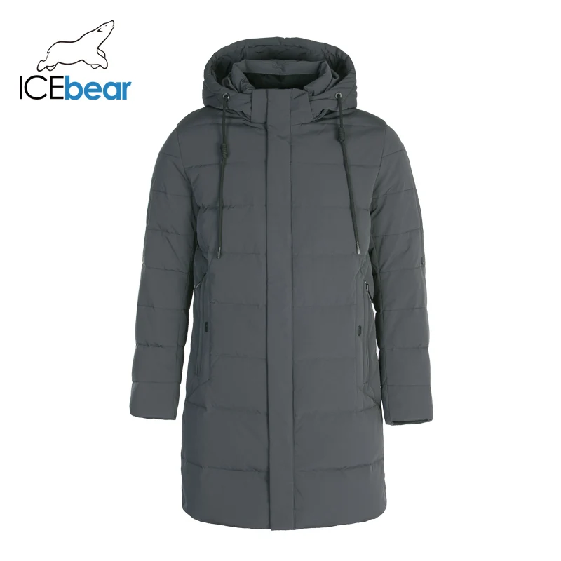 ICEbear, новинка, мужской зимний пуховик, толстое теплое мужское пальто, высокое качество, Мужская одежда, YT8117050
