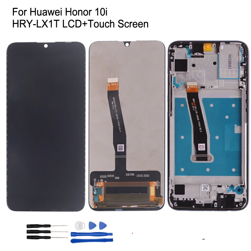 

ML1 2022 Original For Huawei Honor 10i HRY-LX1T LCD Display Touch screen Digitizer Repair Parts For Honor 10i Screen Dsiplay LCD