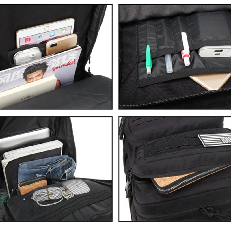 900D Оксфорд водонепроницаемый тактический рюкзак Молл армейская военная сумка