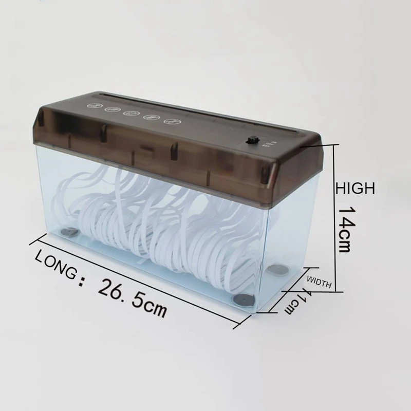 Usb электрическая батарея двойного назначения Шредер настольный мини маленький