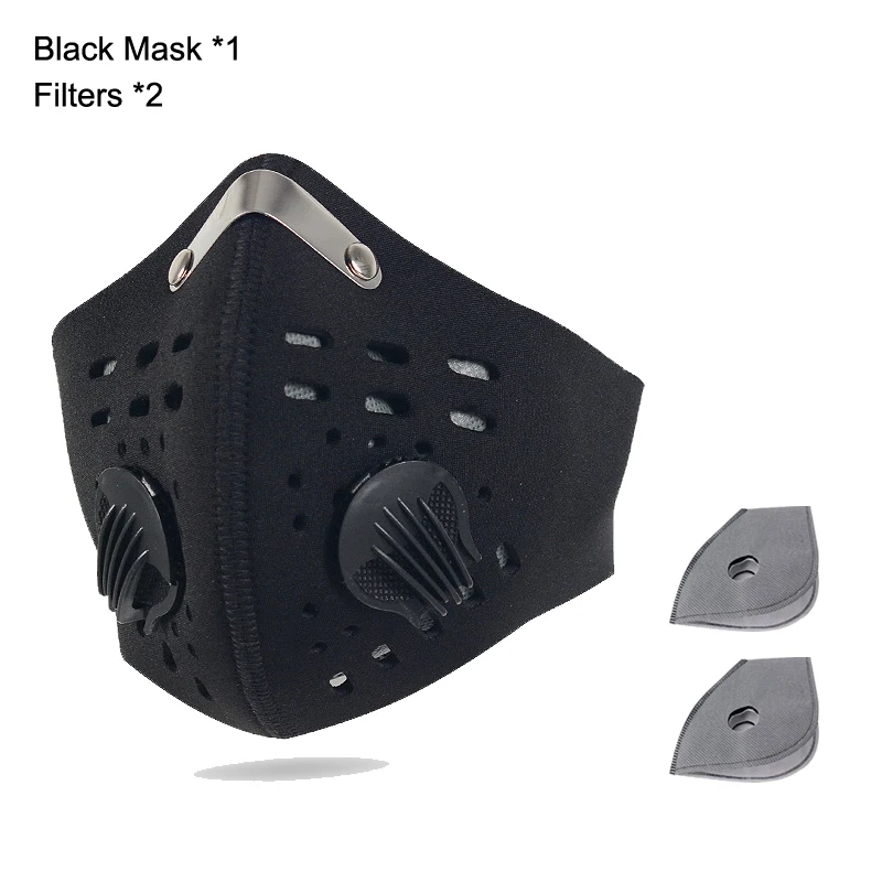 1 шт. губчатая Пылезащитная маска-респиратор с дыхательным клапаном