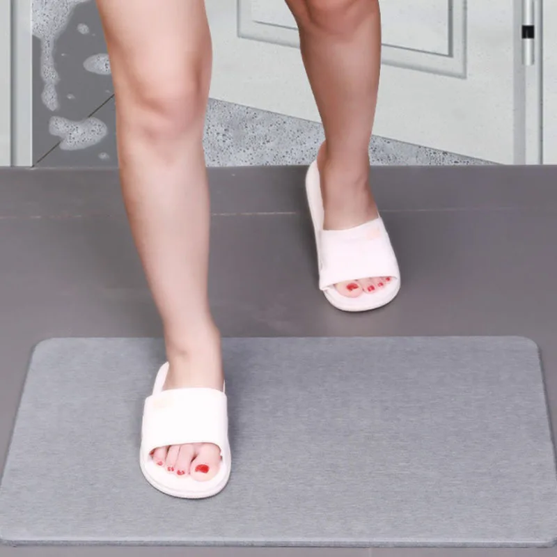 

Household Accessories Bathroom Non-slip Mat Household Diatom Mud Absorbent Pad Natural Environmental Protection Pad Small Carpet