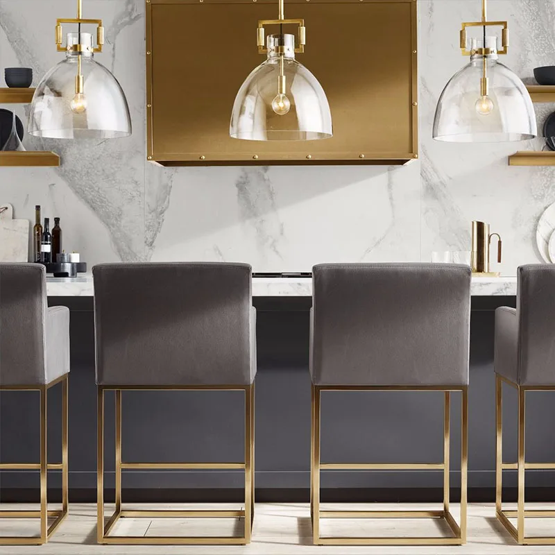 Miglior Oro/Nero E27 Semplice LED Penant Chiara Luce In Vetro Nordic Creativo Lampada A Sospensione Per La Camera Da Letto Lampada Da Comodino Ristorante Bar Caffè Negozio