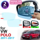 Противотуманная пленка на зеркало заднего вида, для Volkswagen VW POLO 6R 6C 2009  2017 5 MK5, 2010, 2012, 2016