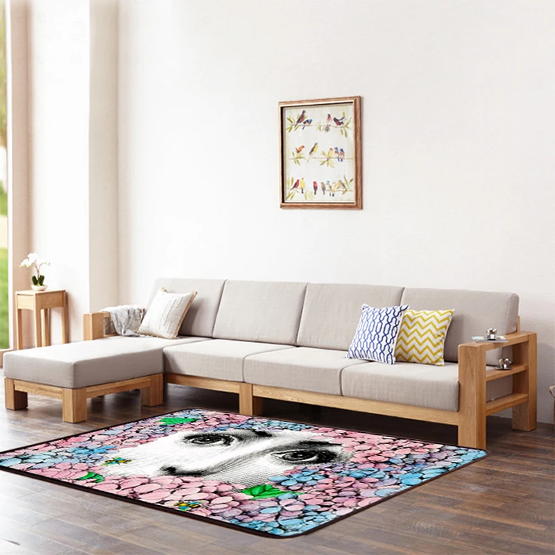 Скандинавские гостиной Коридор прямоугольные коврики для дома спальни коврик