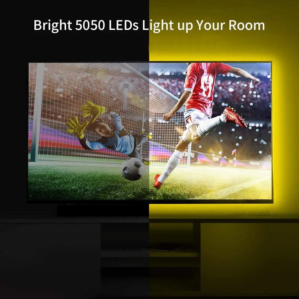 

Led Strip Lights, TV back Lights With USB 5V 2835 Not Waterproof Led Strip Lights For Bedroom (Color : 5V USB Red, Size : 5m)