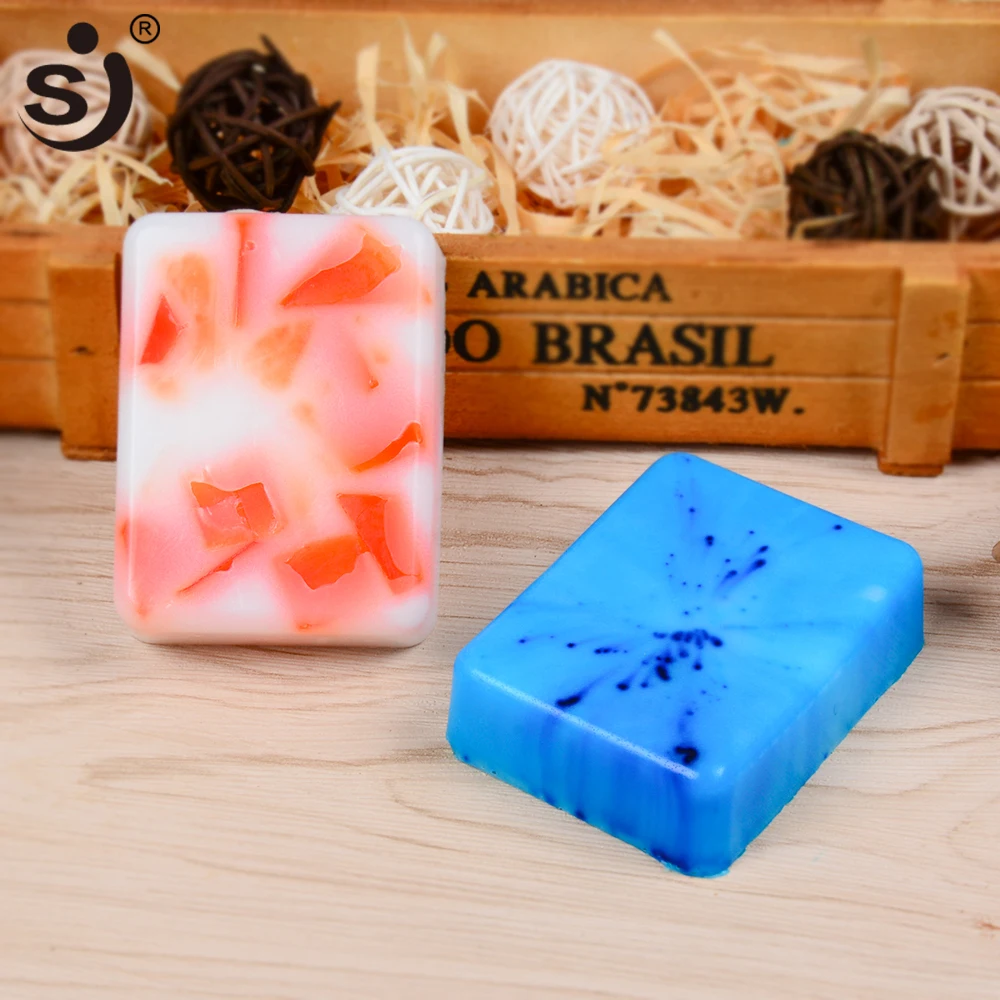 Рождественская 3d форма для мыла ручной работы SJ 6 полостей Силиконовая