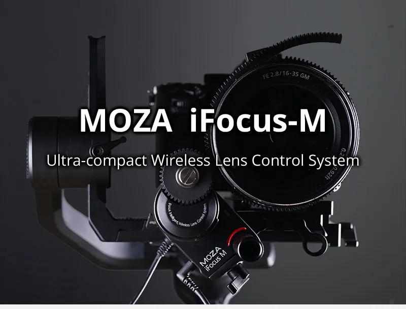 MOZA iFocus беспроводной мотор для непрерывного изменения фокусировки для Moza Air 2, Air, или AirCross DSLR Gimbal стабилизатор для непрерывного изменения фокусировки аксессуары