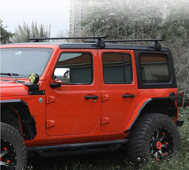 Для Jeep Wrangler JL JK 2007-2021 автомобильная алюминиевая рейка на крышу поперечная для