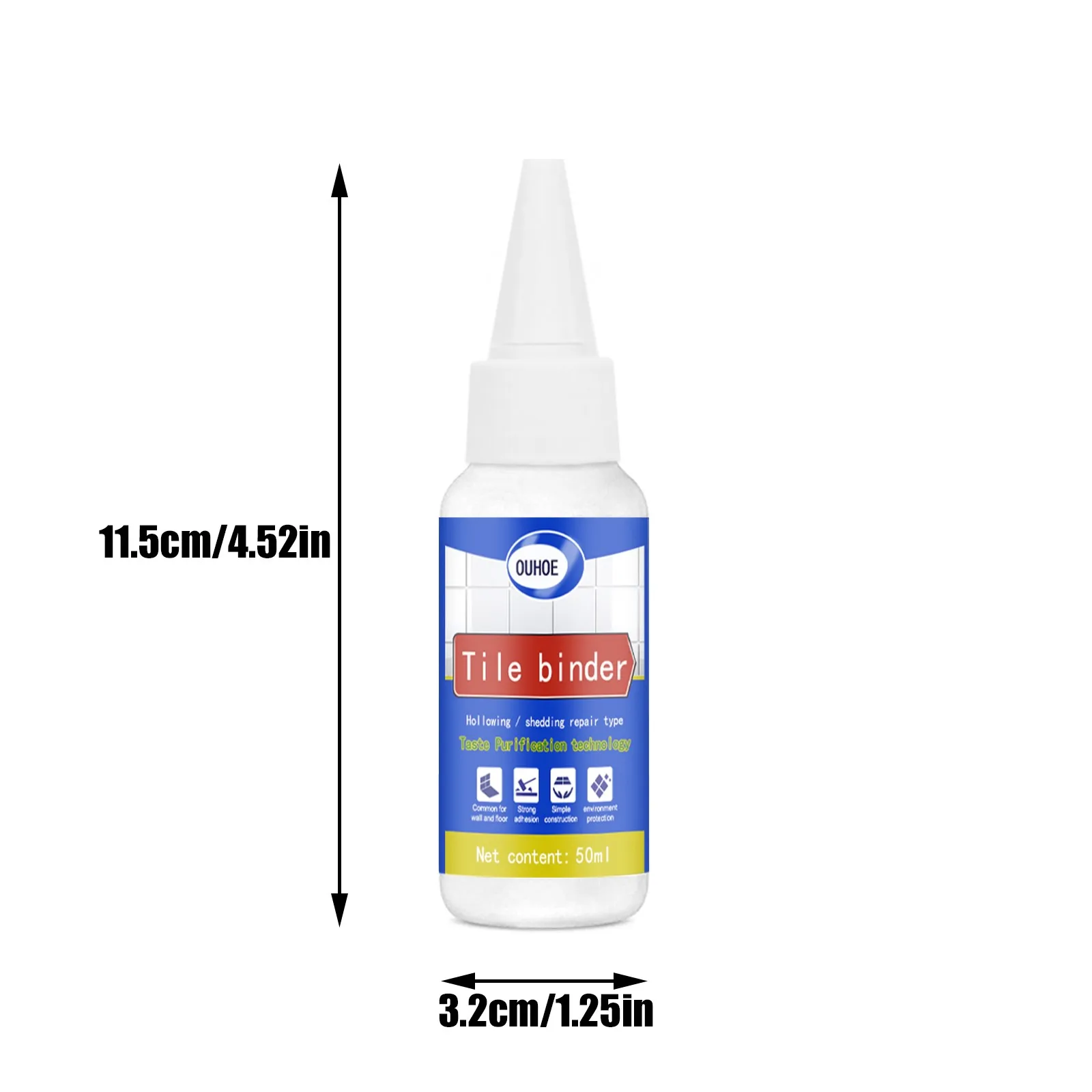 

Tile Adhesive Tile Adhesive Repair Tile Adhesive Quick-drying Ceramic Adhesive Tile Repair Adhesive Household Cleaner